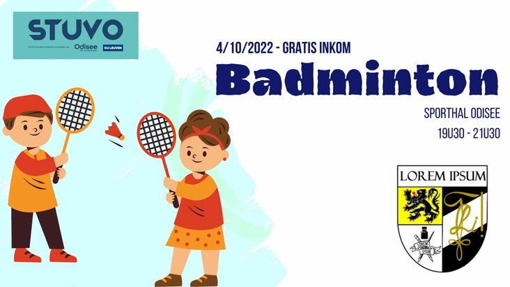 badminton lorem ipsum 4.10.2022