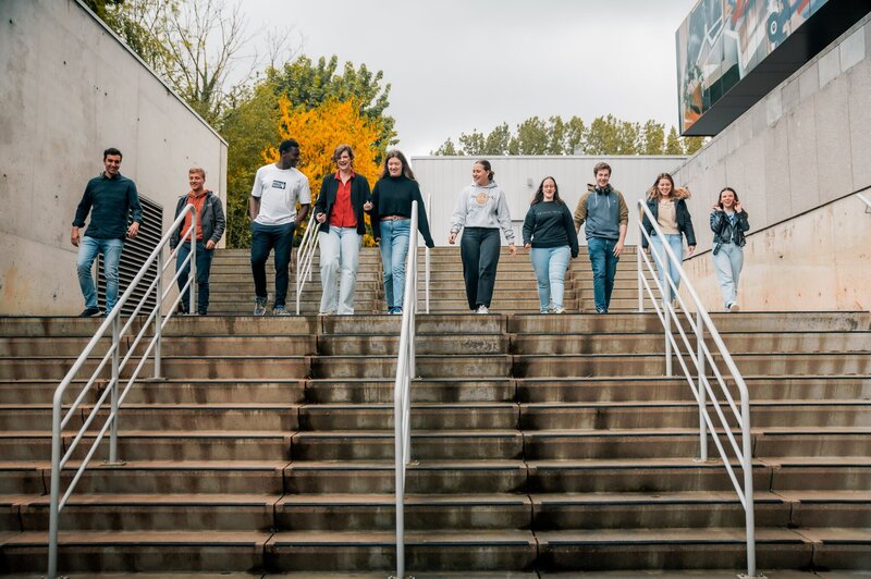 studenten aalst trap